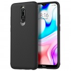 Xiaomi Redmi 8 kieto silikono TPU juodas dėklas - nugarėlė