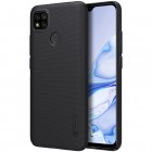Xiaomi Redmi 9C Nillkin Frosted Shield juodas plastikinis dėklas