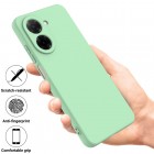 Xiaomi Redmi A5 4G / Poco C71 Shell kieto silikono (TPU) dėklas žalias - nugarėlė
