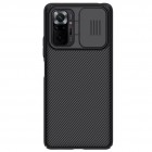 Xiaomi Redmi Note 10 Pro Nillkin CamShield juodas dėklas, nugarėlė su kameros apsauga