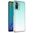Xiaomi Redmi Note 10S (Note 10 4G) skaidrus kieto silikono TPU ploniausias pasaulyje dėklas - nugarėlė