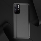 Xiaomi Poco M4 Pro (Redmi Note 11 5G) View Line juodas atverčiamas dėklas - knygutė