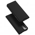 Xiaomi Redmi Note 11 Pro Dux Ducis Skin serijos juodas odinis atverčiamas dėklas - knygutė