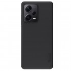 Nillkin Frosted Shield Xiaomi Redmi Note 12 Pro+ 5G juodas plastikinis dėklas
