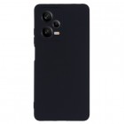Xiaomi Redmi Note 12 Pro+ 5G Shell kieto silikono (TPU) dėklas juodas - nugarėlė