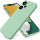 Xiaomi Redmi Note 12 Turbo (Poco F5 5G) Shell kieto silikono TPU žalias dėklas - nugarėlė