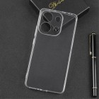Xiaomi Redmi Note 13 4G kieto silikono TPU skaidrus dėklas - nugarėlė