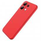 Xiaomi Redmi Note 13 4G Shell kieto silikono (TPU) dėklas raudonas - nugarėlė