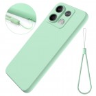 Xiaomi Redmi Note 13 5G Shell kieto silikono (TPU) dėklas žalias - nugarėlė
