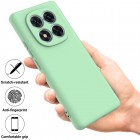 Xiaomi Redmi Note 14 Pro+ 5G Shell kieto silikono (TPU) dėklas žalias - nugarėlė