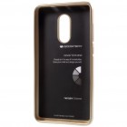 Xiaomi Redmi Note 4X auksinis Mercury kieto silikono (TPU) dėklas - nugarėlė