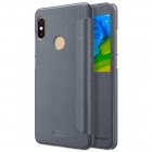 Xiaomi Redmi Note 5 2018 (Redmi Note 5 Pro) pilkas odinis atverčiamas Nillkin Sparkle dėklas