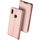 „Dux Ducis“ Skin serijos Xiaomi Redmi Note 7 (Redmi Note 7 Pro) rožinis odinis atverčiamas dėklas9