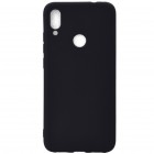 Xiaomi Redmi Note 7 (Redmi Note 7 Pro) juodas kieto silikono TPU ploniausias pasaulyje dėklas - nugarėlė