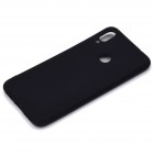 Xiaomi Redmi Note 7 (Redmi Note 7 Pro) juodas kieto silikono TPU ploniausias pasaulyje dėklas - nugarėlė