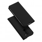 Xiaomi Redmi Note 8 Pro „Dux Ducis“ Skin serijos juodas odinis atverčiamas dėklas - knygutė