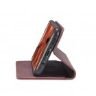 Xiaomi Redmi Note 9 Pro CaseMe Retro solidus atverčiamas bordo odinis dėklas - knygutė
