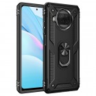 Sustiprintos apsaugos „Kickstand“ Xiaomi Redmi Note 9 Pro (Mi 10T Lite 5G) juodas kieto silikono (TPU) ir plastiko dėklas
