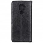 Xiaomi Redmi Note 9 „Split“ serijos juodas odinis atverčiamas dėklas - knygutė