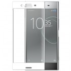 Sony Xperia XZ Premium (Sony Xperia XZ Premium Dual) „3D Rewan“ 9H Tempered Glass sustiprintos apsaugos baltas pilnai dengiantis apsauginis ekrano stiklas 0,26 mm