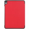 Apple iPad Pro 11 (2018, 1-os kartos) atverčiamas raudonas odinis dėklas - knygutė