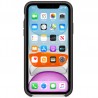 Oficialus „Apple“ Silicone Case juodas silikoninis TPU iPhone 11 dėklas, nugarėlė (MWVU2ZM/A)