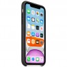 Oficialus „Apple“ Silicone Case juodas silikoninis TPU iPhone 11 dėklas, nugarėlė (MWVU2ZM/A)