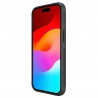 Apple iPhone 15 „Nillkin“ Frosted Shield Pro juodas dėklas - nugarėlė