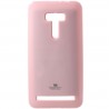 Asus Zenfone Selfie (ZD551KL) šviesiai rožinis Mercury kieto silikono (TPU) dėklas