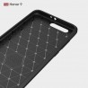 Huawei Honor 9 (Honor 9 Premium) „Carbon“ kieto silikono TPU juodas dėklas - nugarėlė