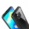 Huawei Mate 20 Pro Cocose skaidrus juodos spalvos apvadais kieto silikono (TPU) dėklas
