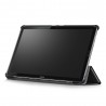 Huawei MediaPad M5 10.8 (MediaPad M5 10 Pro) atverčiamas juodas odinis dėklas - knygutė
