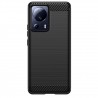 Xiaomi Lite 13 „Carbon“ kieto silikono TPU juodas dėklas - nugarėlė | Priedai.lt