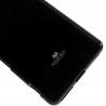 Sony Xperia XA Mercury juodas kieto silikono tpu dėklas - nugarėlė