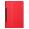 Lenovo Yoga Tab 11 atverčiamas raudonas odinis dėklas - knygutė