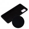 Samsung Galaxy A51 (A515) Shell kieto silikono TPU juodas dėklas - nugarėlė
