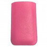 Universali rožinė odinė įmautė - dėklas (XL dydis)